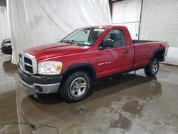 Salvage cars for sale at Central Square, NY auction: 2007 Dodge RAM 1500 ST