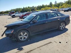 Salvage cars for sale at Windham, ME auction: 2014 Volkswagen Passat S