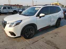 Salvage cars for sale at Los Angeles, CA auction: 2022 Subaru Forester Sport