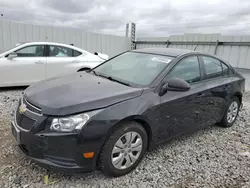 Chevrolet salvage cars for sale: 2014 Chevrolet Cruze LS