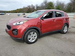 Salvage cars for sale at Brookhaven, NY auction: 2018 KIA Sportage LX