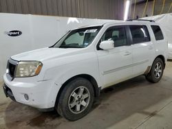 Salvage cars for sale from Copart Longview, TX: 2009 Honda Pilot Touring