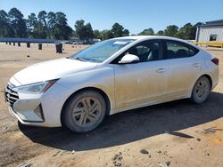 Salvage cars for sale at Longview, TX auction: 2020 Hyundai Elantra SEL