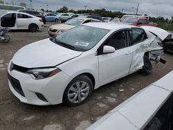 Salvage cars for sale at Indianapolis, IN auction: 2014 Toyota Corolla L