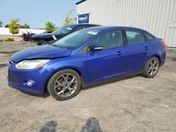 Salvage cars for sale at Mcfarland, WI auction: 2014 Ford Focus SE