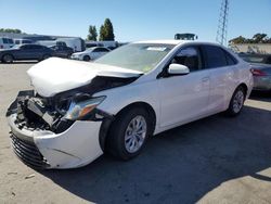 Salvage cars for sale at Hayward, CA auction: 2016 Toyota Camry LE