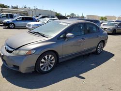 Salvage cars for sale at Martinez, CA auction: 2010 Honda Civic EX