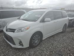 Salvage cars for sale at Cahokia Heights, IL auction: 2020 Toyota Sienna XLE