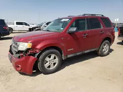 Ford salvage cars for sale: 2008 Ford Escape XLT