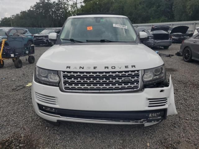 2015 Land Rover Range Rover Supercharged