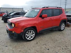 Salvage cars for sale at Haslet, TX auction: 2017 Jeep Renegade Latitude