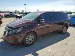 Vehiculos salvage en venta de Copart Indianapolis, IN: 2018 KIA Sedona LX