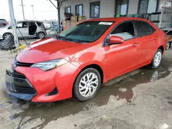 Salvage cars for sale from Copart Los Angeles, CA: 2017 Toyota Corolla L