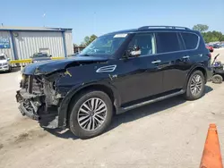 Nissan salvage cars for sale: 2021 Nissan Armada SL