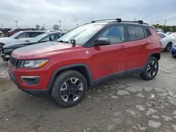 Jeep Compass Trailhawk salvage cars for sale: 2017 Jeep Compass Trailhawk