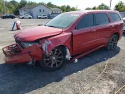 Salvage cars for sale at York Haven, PA auction: 2014 Dodge Durango R/T