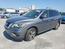 Salvage cars for sale at New Orleans, LA auction: 2017 Nissan Pathfinder S