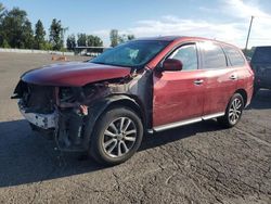 Nissan salvage cars for sale: 2013 Nissan Pathfinder S