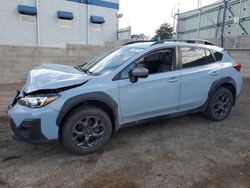 Salvage cars for sale at Albuquerque, NM auction: 2022 Subaru Crosstrek Sport