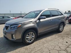 Salvage cars for sale at Dyer, IN auction: 2014 KIA Sorento LX