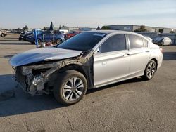 Salvage cars for sale at Bakersfield, CA auction: 2015 Honda Accord LX