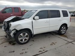 Salvage cars for sale at Grand Prairie, TX auction: 2012 Honda Pilot EXL