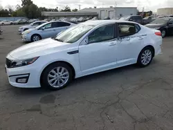 Salvage cars for sale at Martinez, CA auction: 2015 KIA Optima EX