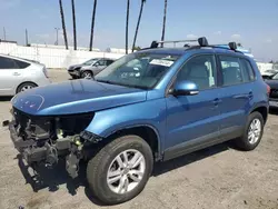 Salvage cars for sale at Van Nuys, CA auction: 2017 Volkswagen Tiguan S