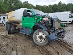 Salvage trucks for sale at Sandston, VA auction: 2017 Ford F650 Super Duty