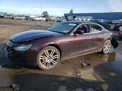 2015 Maserati Ghibli S en venta en Woodhaven, MI