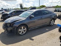 Salvage cars for sale at Miami, FL auction: 2013 Toyota Camry L