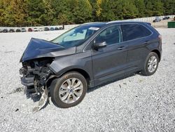 Salvage cars for sale at Gainesville, GA auction: 2020 Ford Edge Titanium