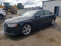 Audi salvage cars for sale: 2018 Audi A8 L Quattro