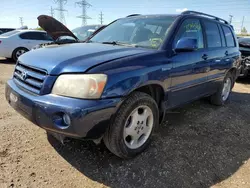 Salvage cars for sale at Elgin, IL auction: 2005 Toyota Highlander Limited