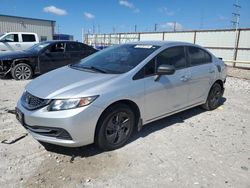 Salvage cars for sale at Haslet, TX auction: 2015 Honda Civic LX