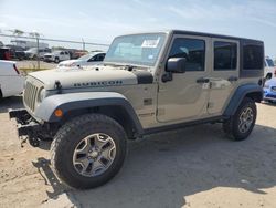 Salvage cars for sale at Houston, TX auction: 2017 Jeep Wrangler Unlimited Rubicon