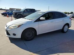 Salvage cars for sale at Grand Prairie, TX auction: 2014 Ford Focus SE