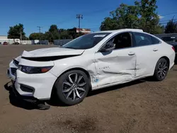 Chevrolet salvage cars for sale: 2018 Chevrolet Malibu LT