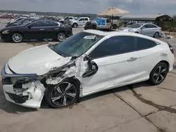 Honda salvage cars for sale: 2016 Honda Civic Touring