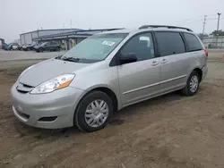 Salvage cars for sale at San Diego, CA auction: 2007 Toyota Sienna CE