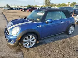 Salvage cars for sale from Copart Miami, FL: 2015 Mini Cooper S