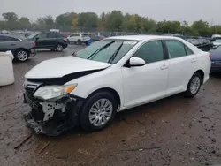 Salvage cars for sale at Chalfont, PA auction: 2014 Toyota Camry L