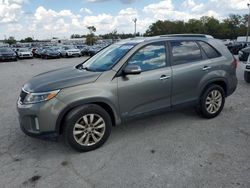 Vehiculos salvage en venta de Copart Lexington, KY: 2015 KIA Sorento EX