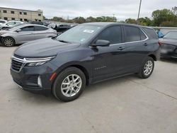 Salvage cars for sale at Wilmer, TX auction: 2022 Chevrolet Equinox LT