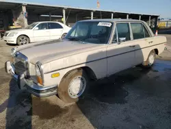 Salvage cars for sale from Copart Fresno, CA: 1969 Mercedes-Benz 250