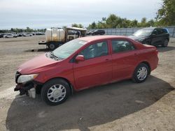 Salvage cars for sale at London, ON auction: 2009 Toyota Corolla Base