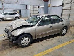 Salvage cars for sale at Mocksville, NC auction: 2003 Chevrolet Cavalier