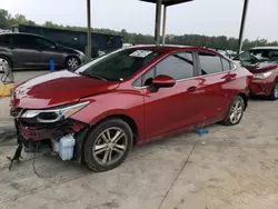 Chevrolet salvage cars for sale: 2017 Chevrolet Cruze LT