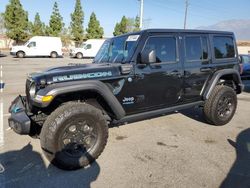 Salvage cars for sale at Rancho Cucamonga, CA auction: 2022 Jeep Wrangler Unlimited Rubicon 4XE