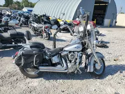 Salvage motorcycles for sale at Wichita, KS auction: 2014 Harley-Davidson Flstc Heritage Softail Classic